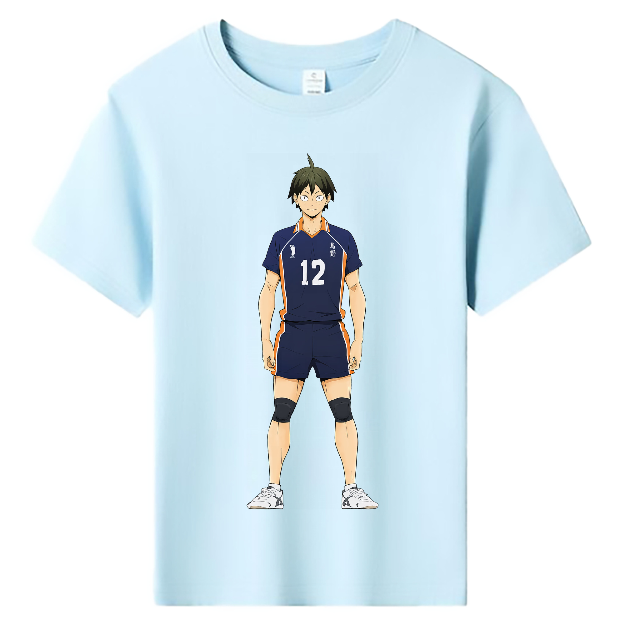 （画像用） ハイキュー!! Haikyu!! 綿100％キッズTシャツ（フロントプリント）